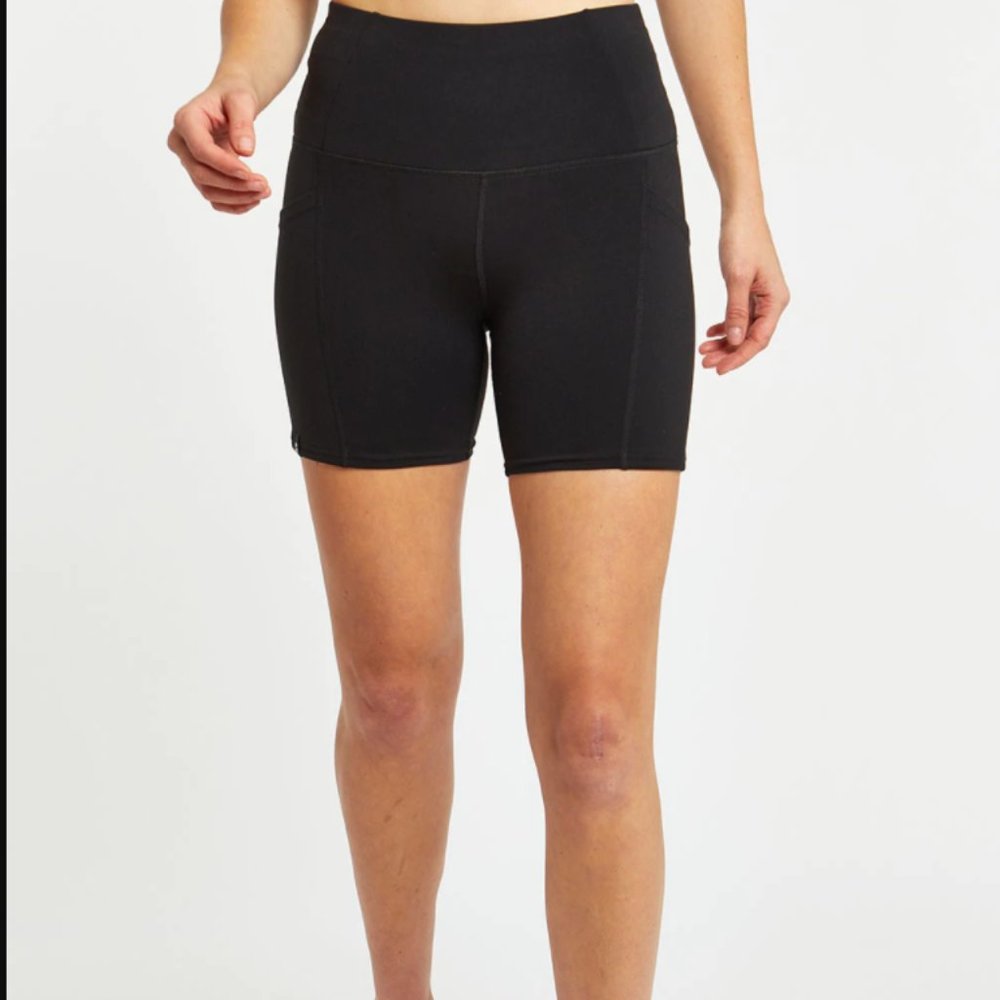 Oiselle Pocket Jogger Short, Black, Size 4